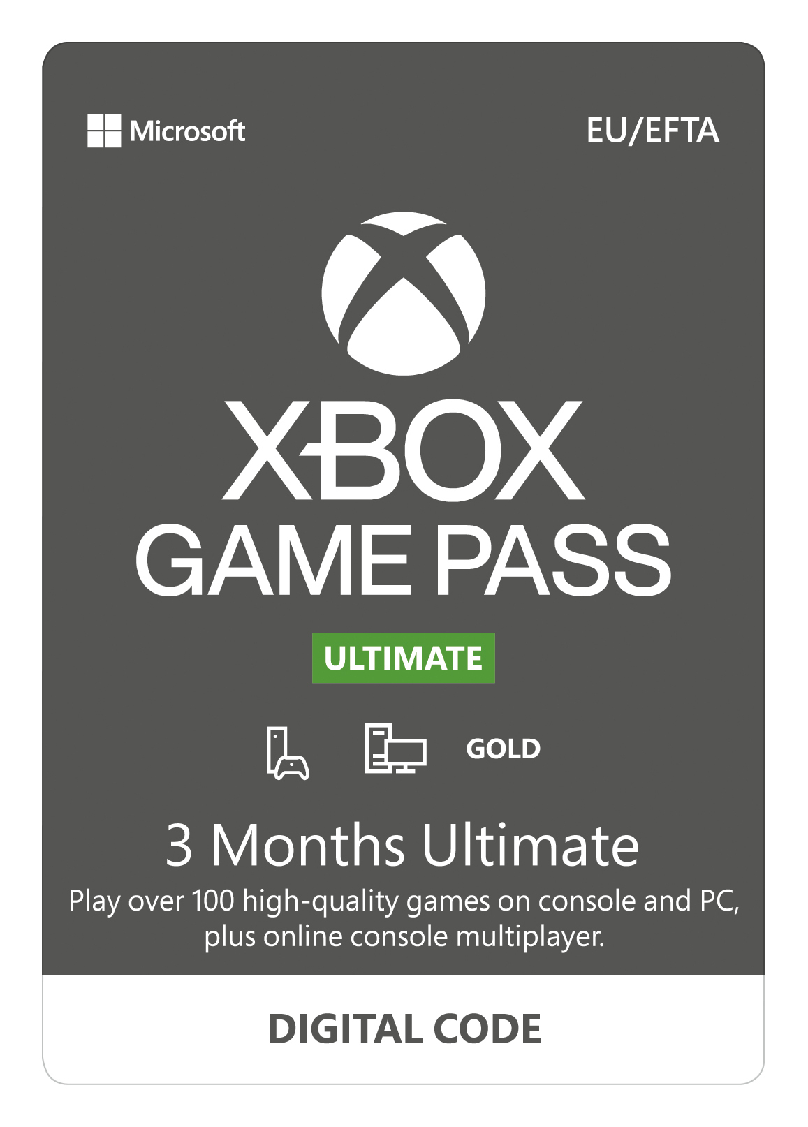 Xbox Game Pass 3 Month Membership - ESD