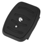 Hama Quick Release Plate for Tripods Star 55/56/57 with Videopin tripod Black -