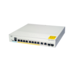 Cisco Catalyst 1000-8P-E-2G-L Network Switch, 8 Gigabit Ethernet (GbE) PoE+ Ports, 670W PoE Budget, two 1 G SFP/RJ-45 Combo Ports, Fanless Operation, Enhanced Limited Lifetime Warranty (C1000-8P-E-2G-L)