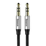 Baseus CAM30BS1 audio cable 1 m 3.5mm Black, Silver