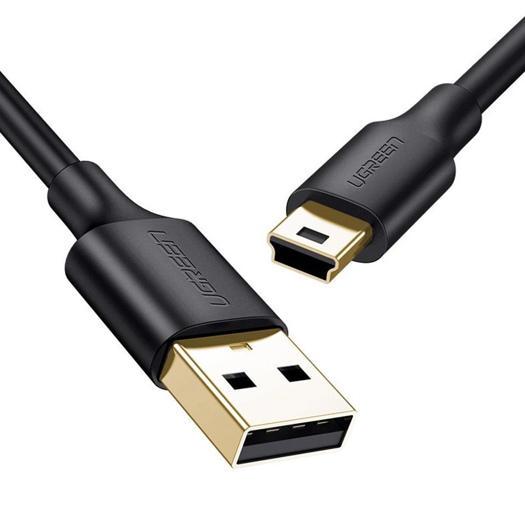 EU Product - USB-A to mini USB-Cable, 480Mbps, 3m - Black thumbnail