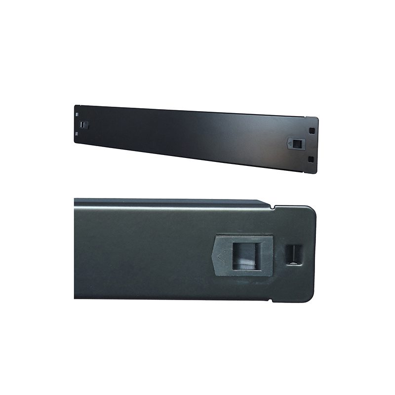 Image of FDL PUSH FIT 1U 19 INCH BLANKING PLATE - BLACK