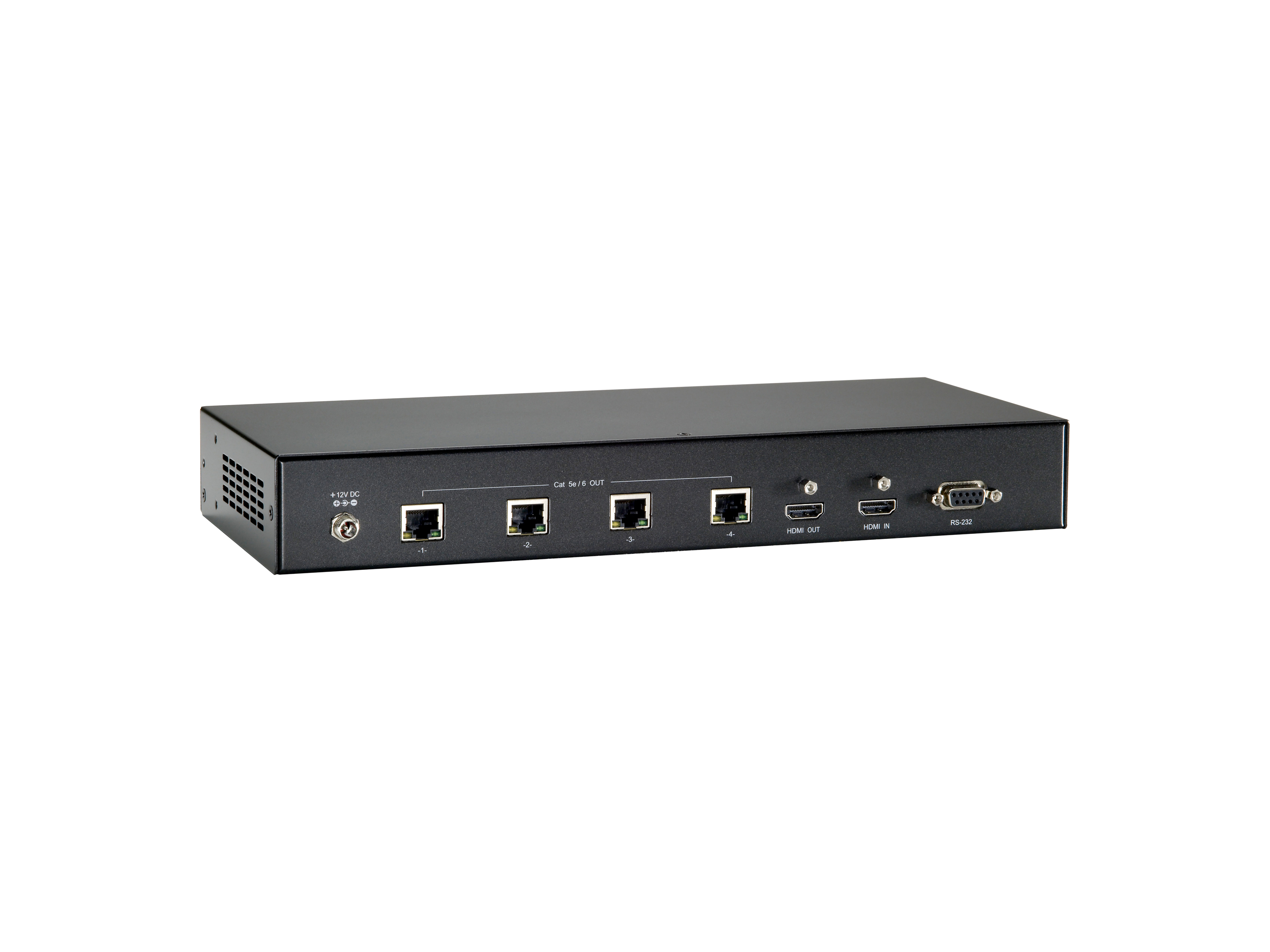 Image of LevelOne HDMI over Cat.5 Transmitter, HDBaseT, 100m, 4 Channel Outputs