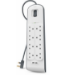 Belkin BSV804AF2M surge protector White 8 AC outlet(s) 2 m