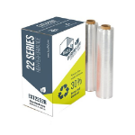 Hazel4D Extremus 22 Heavy Duty Pallet Wrap with 30% Recycled Content 500mm x 400m Clear (Pack 6) - EXT2252R