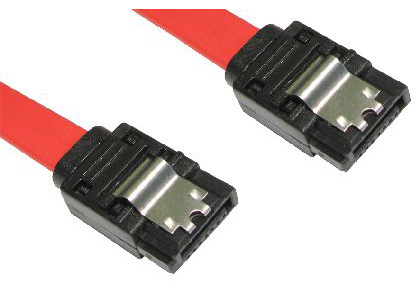 Cables Direct Women's Red Nlrb-302Lock Sata Cable 0.45 M Sata 7-Pin