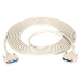 Black Box BC00714 serial cable White 299.2" (7.6 m) DB25