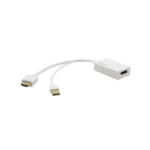Kramer Electronics ADC-HM/DPF video cable adapter 0.3 m HDMI Type A (Standard) DisplayPort White
