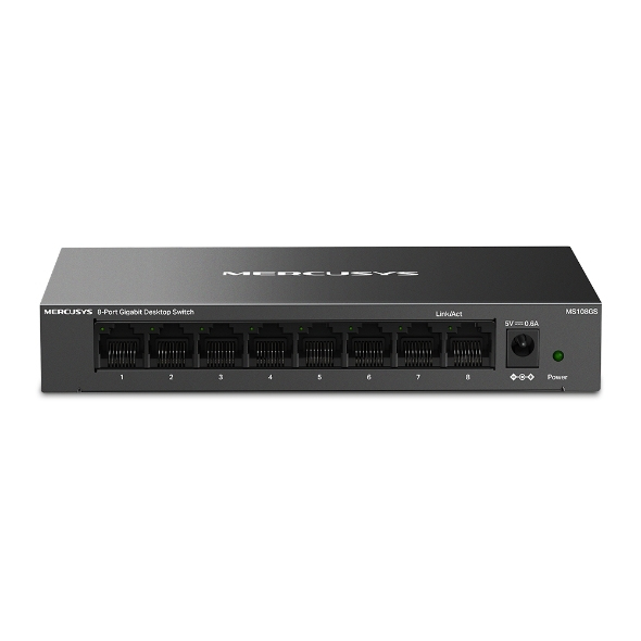 Mercusys MS108GS-M2 network switch Gigabit Ethernet (10/100/1000) Black
