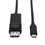 Tripp Lite U444-003-DP-BE USB graphics adapter 3840 x 2160 pixels Black