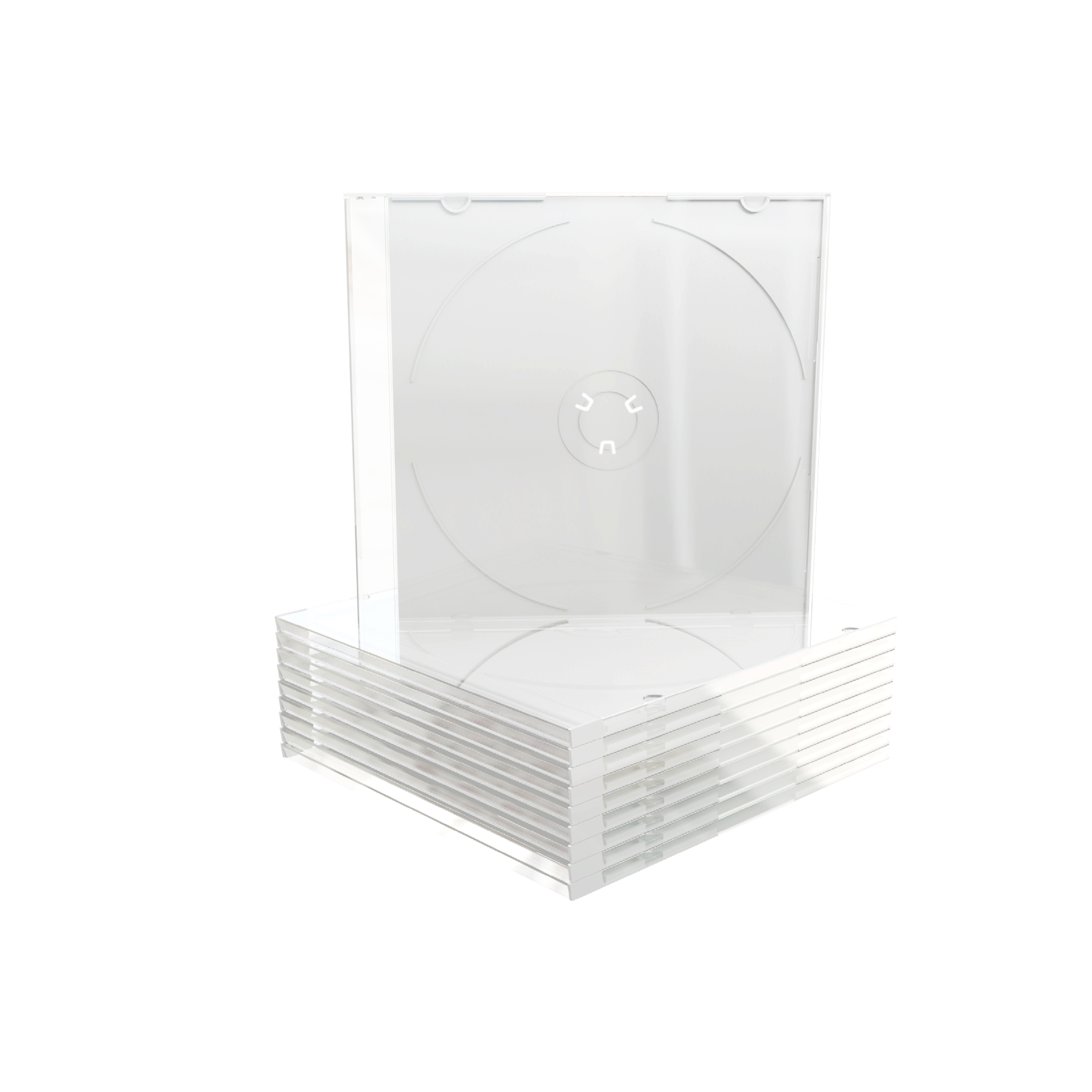 Image of MediaRange BOX20 optical disc case Jewel case 1 discs Transparent