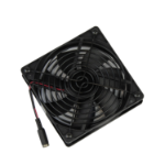 Middle Atlantic 101mm DC Fan Kit with (1) Fan, 69CFM for the European Union
