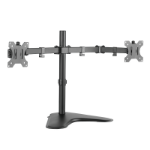 LogiLink BP0045 monitor mount / stand 81.3 cm (32") Black, Stainless steel Desk