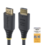 StarTech.com HDMI2-CABLE-4K60-15F HDMI cable 177.2" (4.5 m) HDMI Type A (Standard) Black