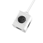 Savio PowerCube PC-02 power extension 3 m 5 AC outlet s 5 AC outlet(s) Type C 3680 W White