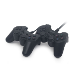 Gembird JPD-UDV2-01 Gaming Controller Black USB 2.0 Gamepad Analogue / Digital PC