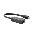 Gembird A-mDPM-HDMIF4K-01 0.15 m Mini DisplayPort HDMI Black