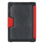 Mobilis 062017 tablet case 27.9 cm (11") Flip case Transparent, Red, Black