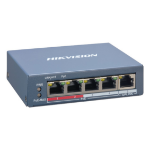 Hikvision DS-3E1105P-EI network switch Managed Fast Ethernet (10/100) Power over Ethernet (PoE) Blue