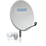 Schwaiger SPI993 011 satelliet antenne 10,7 - 12,75 GHz Grijs