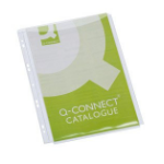 Q-CONNECT Kangaroo Pockets sheet protector 210 x 297 mm (A4) Polyvinyl chloride (PVC)