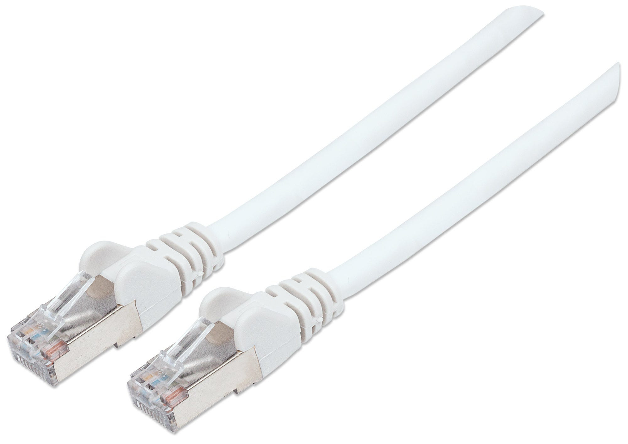 Image of Intellinet Network Patch Cable, Cat6, 1m, White, Copper, S/FTP,...