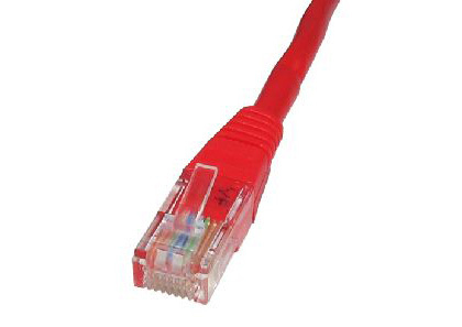 Cables Direct 20m Cat5e networking cable Red