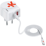 Skross 1.302425 mobile device charger Digital camera, E-book reader, Laptop, Power bank, Smartphone, Smartwatch, Tablet White AC Fast charging Indoor