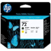 HP CABEZAL HP 72 NEGRO MATE Y AMARILLO