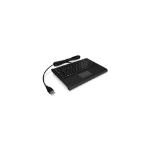 KeySonic ACK-3410 keyboard USB QWERTZ German Black
