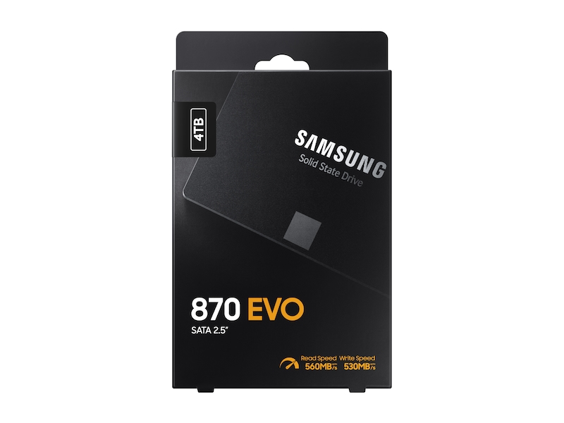 Samsung 870 EVO 4000 GB Black