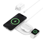 Belkin BoostCharge Pro Headphones, Smartphone, Smartwatch White AC Wireless charging Fast charging Indoor