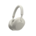 Sony WH-1000XM5 Noise Cancelling Wireless Headphones, 30 hours battery life, Overhead Bluetooth Headphones, Optimised for Alexa and Google Assistant, IOS and Android with Built-In Mic, in Silver