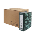 NEXTEP Registrador Carta Printeck verde  pieza 24-001A-1 material Cartón medidas 27.5 x30 cm extendido 63x30 2 arillos capacidad  700 hojas -