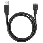 Targus ACC1004USZ USB cable 1 m USB 3.2 Gen 1 (3.1 Gen 1) USB A Micro-USB B Black