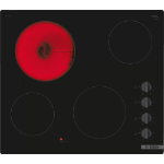 Bosch Serie 2 PKE611CA3E hob Black Built-in 60 cm Ceramic 4 zone(s)