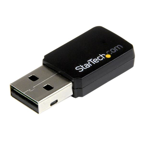 Image of StarTech.com USB 2.0 AC600 Mini Dual Band Wireless-AC Network...