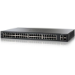 Cisco Small Business SG200-50FP Managed L2 Gigabit Ethernet (10/100/1000) Power over Ethernet (PoE) Black