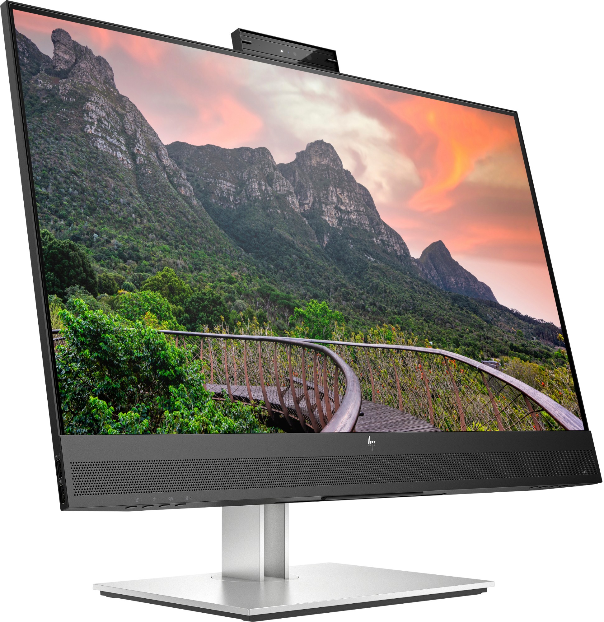 HP E27m G4 computer monitor 68.6 cm (27") 2560 x 1440 pixels Quad HD LCD Black, Silver