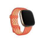 Fitbit FB174SBCRPKL Smart Wearable Accessories Band Orange, Pink Aluminium, Silicone