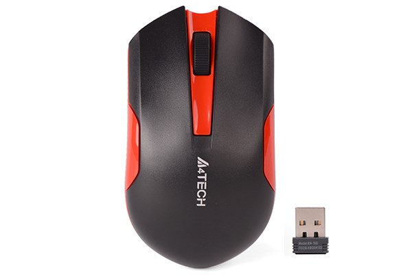 A4T ech G3-200N mouse Ambidextrous RF Wireless Optical 1000 DPI