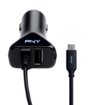 PNY P-DC-TC-K01-04-RB mobile device charger AUTO Black
