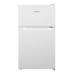 electriQ Under Counter Freestanding Fridge Freezer - White