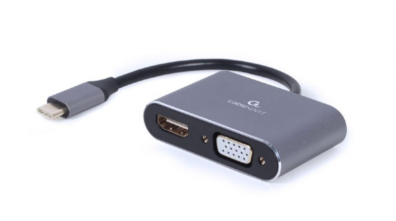 Image of Gembird A-USB3C-HDMIVGA-01 USB graphics adapter 3840 x 2160 pixels...