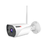 Provision-ISR Camara WiFi 2 MP Exterior - IR hasta 10 mts, 2 vias de audio, micrófono incluido, detección de movimiento, MicroSD(128GB), Wireles (b/g/n), IP66