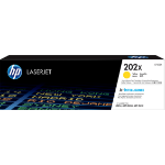 HP 202X High Yield Yellow Original LaserJet Toner Cartridge