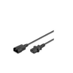 Microconnect PE040605 power cable Black 0.5 m C14 coupler C13 coupler