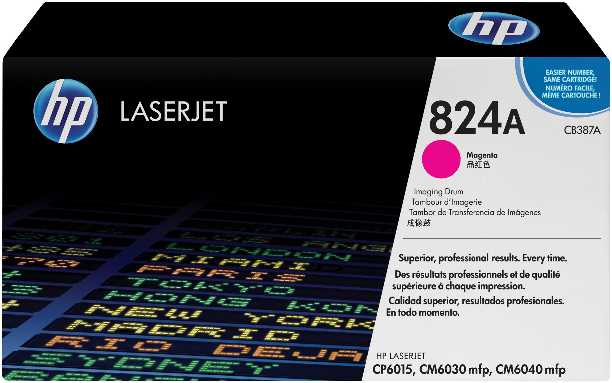 Image of HP CB387A/824A Drum kit magenta. 23K pages ISO/IEC 19798 for HP CLJ CP