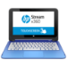HP Stream x360 11-p025ns Intel® Celeron® N2840 Híbrido (2-en-1) 29,5 cm (11.6") Pantalla táctil HD 2 GB DDR3L-SDRAM 32 GB Flash Wi-Fi 4 (802.11n) Windows 8.1 Azul