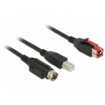 DeLOCK 85488 USB-kabel USB 2.0 2 m USB B Zwart